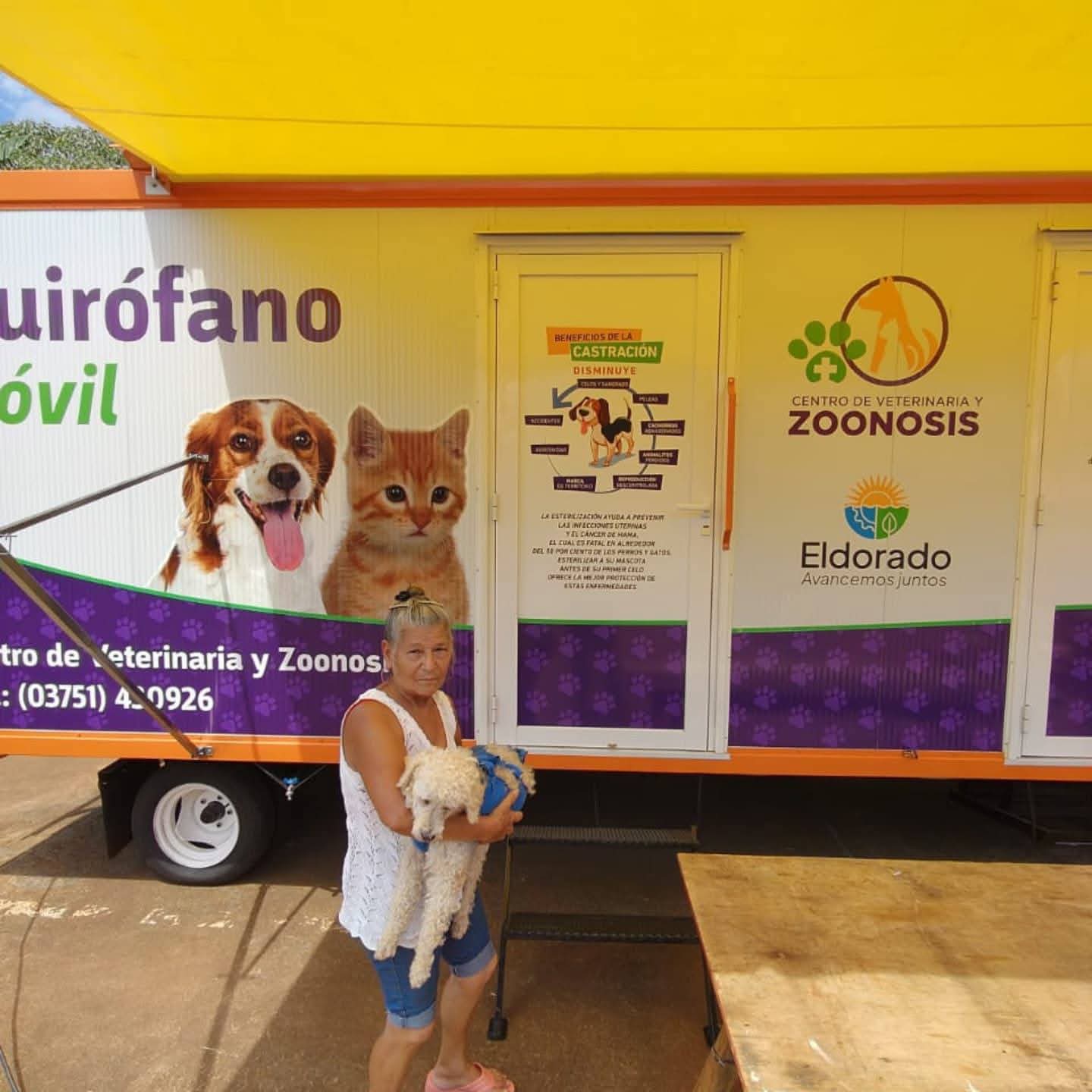 El Quirófano Veterinario Móvil estará esta semana en el barrio Oleaginosa